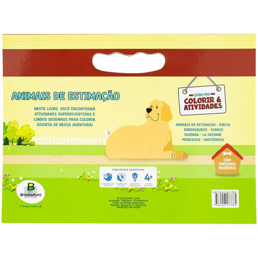 "LIVRO-PAD COLORIR & ATIVIDADES: ANIMAIS DE ESTIMACAO
"