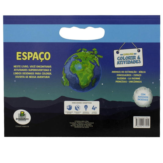 "LIVRO-PAD COLORIR & ATIVIDADES: ESPACO
"