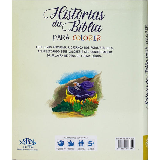 HISTORIAS DA BIBLIA PARA COLORIR