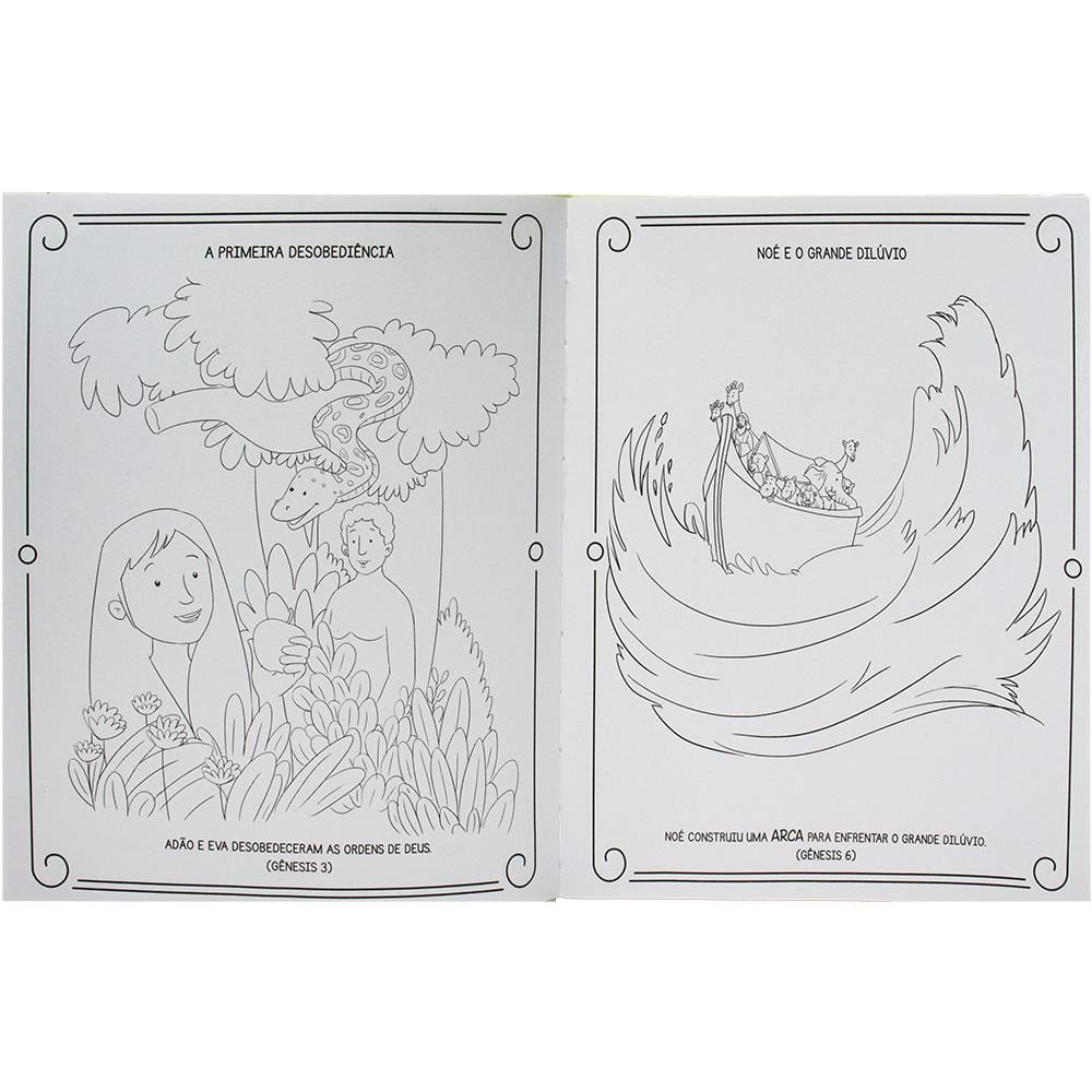 HISTORIAS DA BIBLIA PARA COLORIR