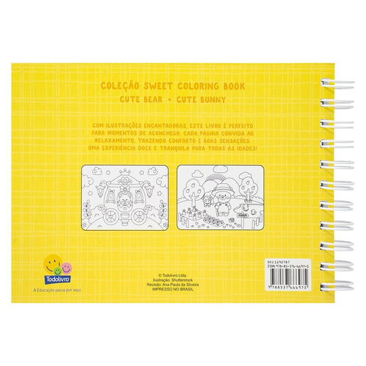SWEET COLORING BOOK: CUTE BEAR