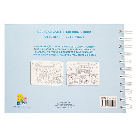 SWEET COLORING BOOK: CUTE BUNNY