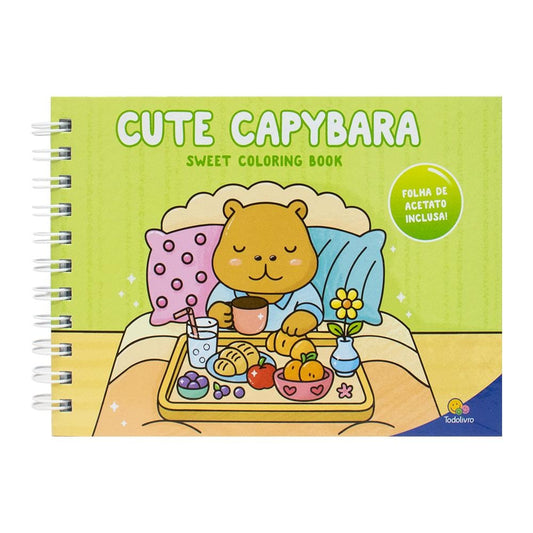 Sweet Coloring Book: Cute Capybara | Todolivro