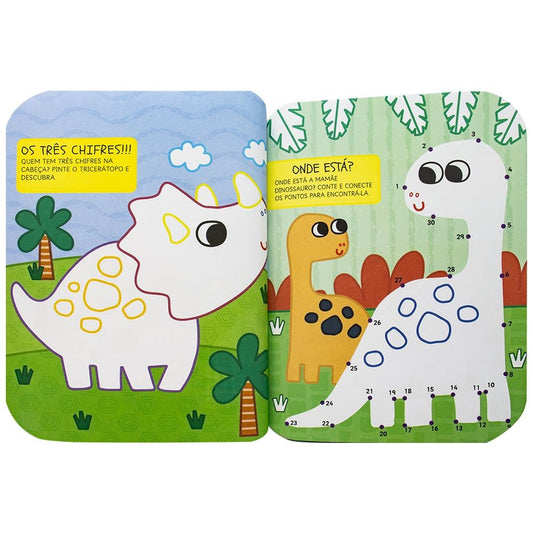 ADESIVOS BRILHANTASTICOS II! DINOSSAUROS