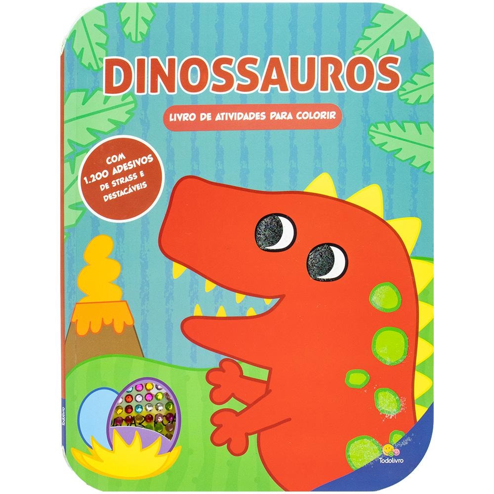 ADESIVOS BRILHANTASTICOS II! DINOSSAUROS