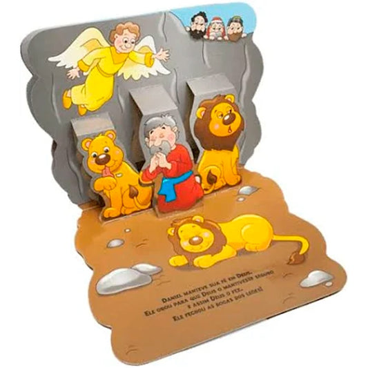 Livrinho Pop-up | Daniel na Cova Dos Leões