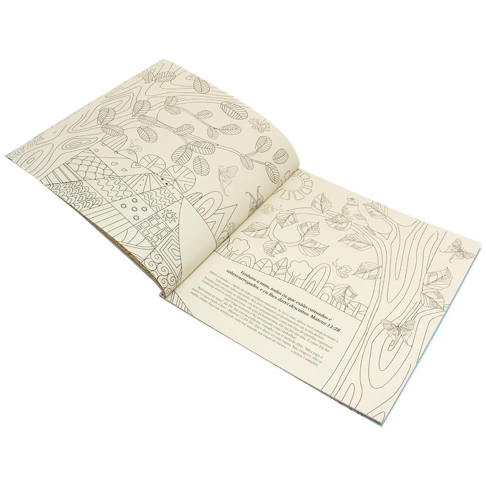 "LIVRO PARA COLORIR: TUA GRACA ME INSPIRA
"