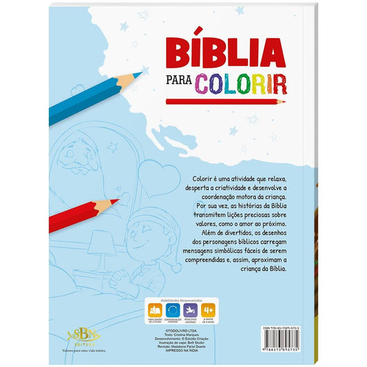 BIBLIA PARA COLORIR, A