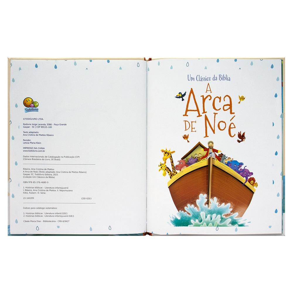 UM CLASSICO DA BIBLIA: ARCA DE NOE, A