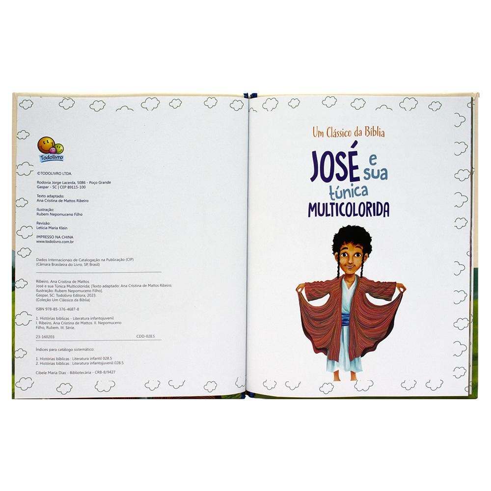 "UM CLASSICO DA BIBLIA: JOSE E SUA TUNICA MULTICOLORIDA
"