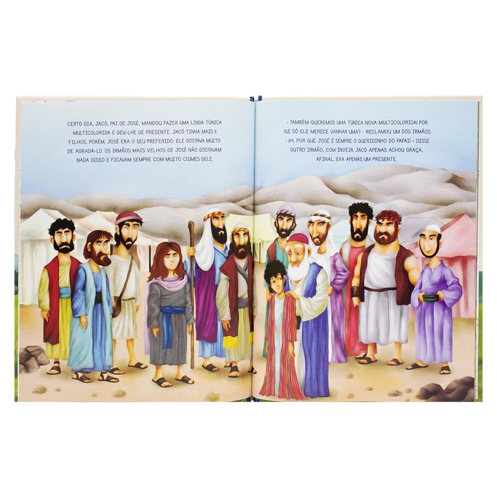 "UM CLASSICO DA BIBLIA: JOSE E SUA TUNICA MULTICOLORIDA
"