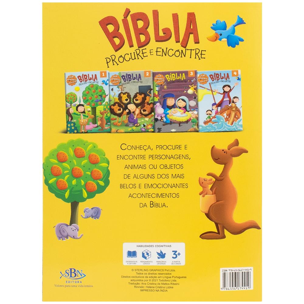 BIBLIA - PROCURE E ENCONTRE: LIVRO 1