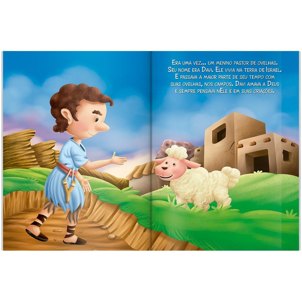 "HISTORIAS BIBLICAS FAVORITAS II: DAVI E GOLIAS
"
