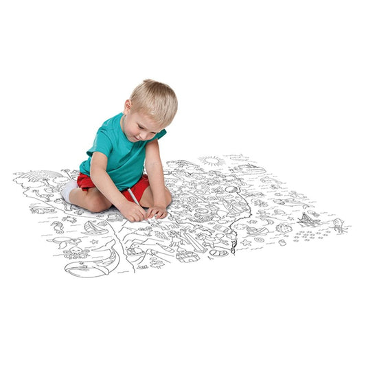 LIVRO-TAPETE PARA COLORIR: BRASIL