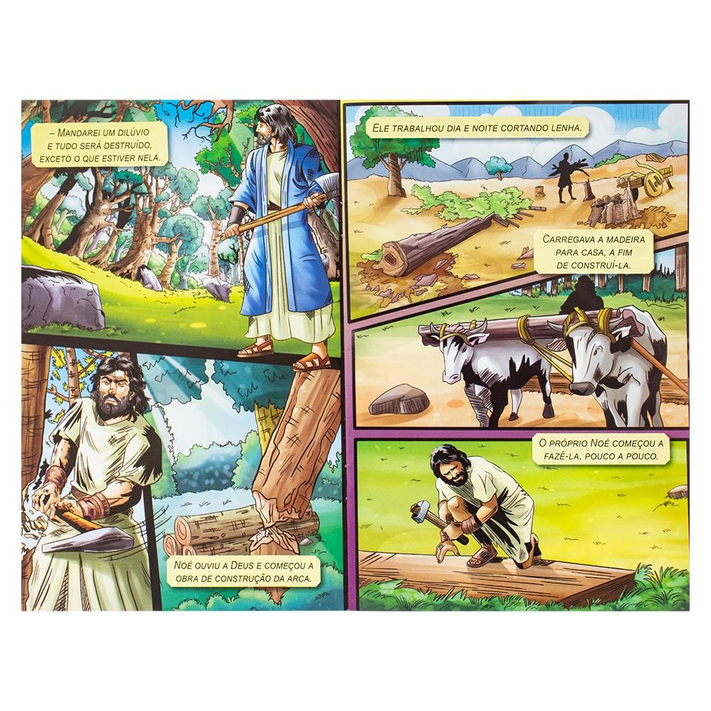 Clássicos da Bíblia em Quadrinhos | A Arca de Noé