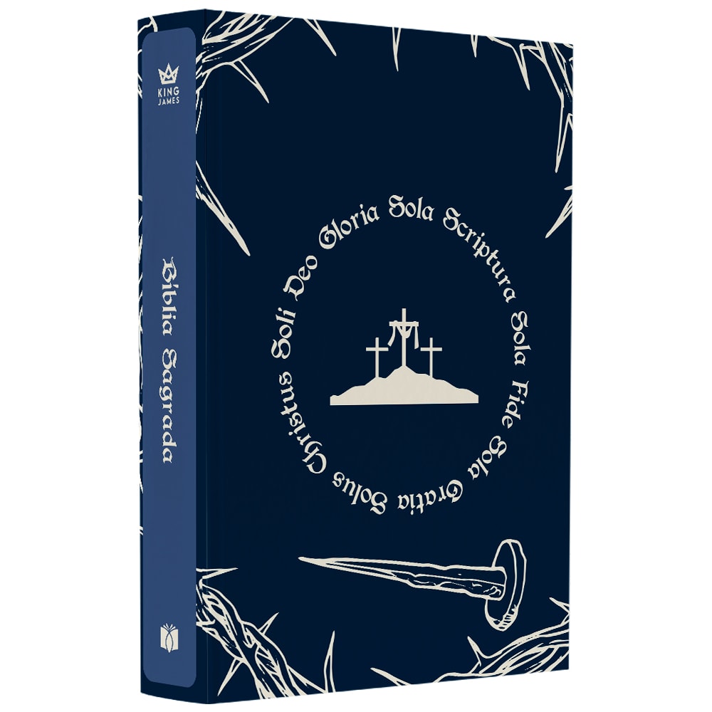 Bíblia Sagrada Sola Scriptura | King James | Letra Normal | Capa Brochura
