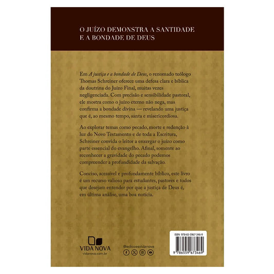 A Justiça e a Bondade de Deus | Thomas R. Schreiner