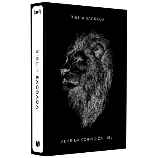 Bíblia Sagrada Leão | ACF | Letra Normal | Capa Brochura