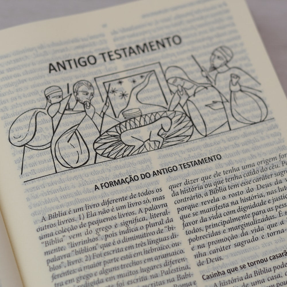 Bíblia Pastoral | Letra Normal | Capa Dura Perpétua | Edição Católica