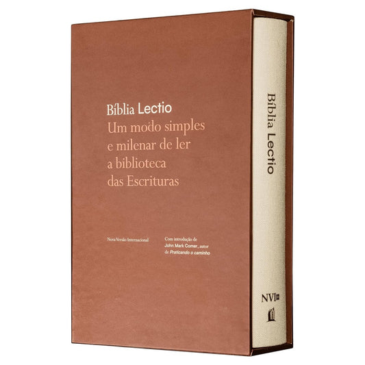 Bíblia Lectio | NVI | Capa Dura Tecido
