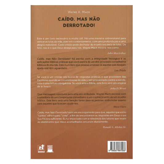 Caído, Mas Não Derrotado! | Wayne A. Mack