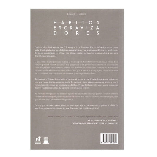 Hábitos Escravizadores | Edward Welch