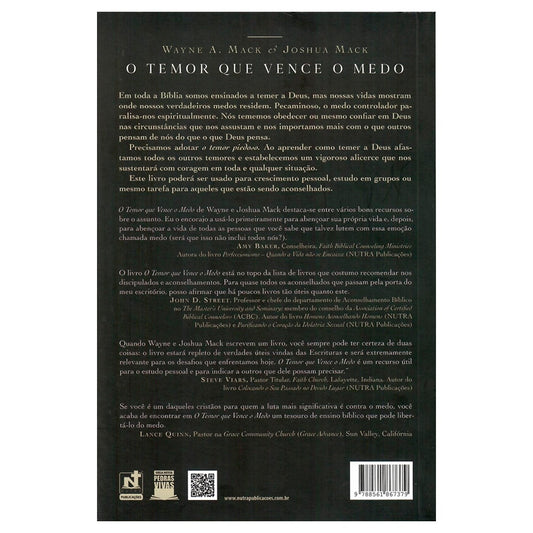 O Temor Que Vence o Medo | Wayne A. Mack e Joshua Mack