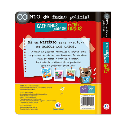 Conto de Fadas Policial: Cachinhos Dourados e os Três Ursos | Ciranda Cultural