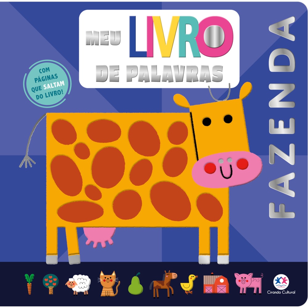 Meu Livro de Palavras - Fazenda | Ciranda Cultural