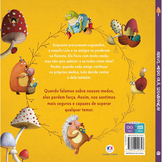 Adeus, Medo. Olá, Segurança! | Ciranda Cultural