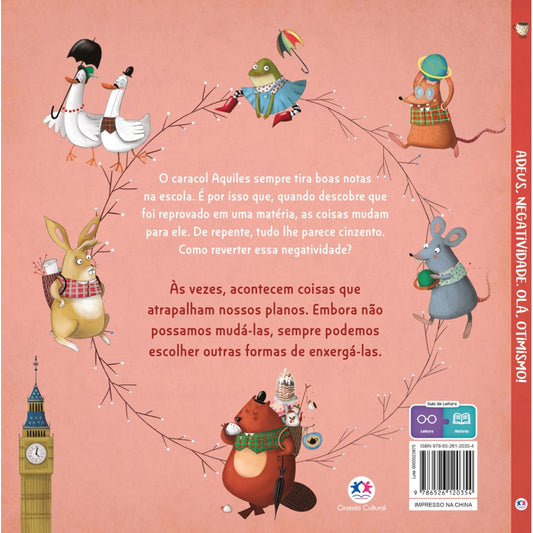 Adeus, Negatividade. Olá, Otimismo! | Ciranda Cultural