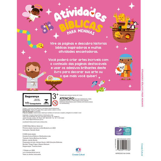 Atividades Bíblicas para Meninas | Ciranda Cultural