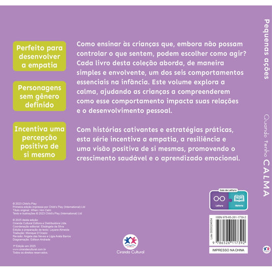 Quando Tenho Calma | Ciranda Cultural