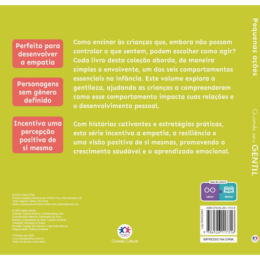 Quando Sou Gentil | Ciranda Cultural