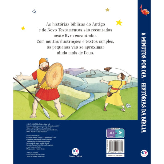 5 Minutos por Dia - Histórias da Bíblia | Ciranda Cultural
