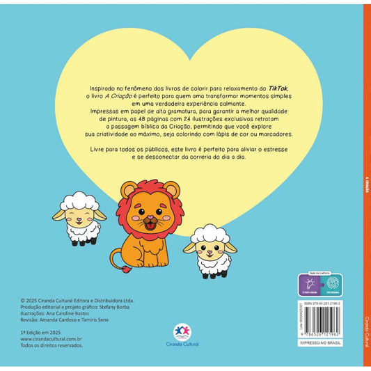 A Criação - Livro de Colorir | Ciranda Cultural