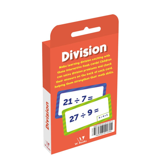 Flash Cards: Division | W.books