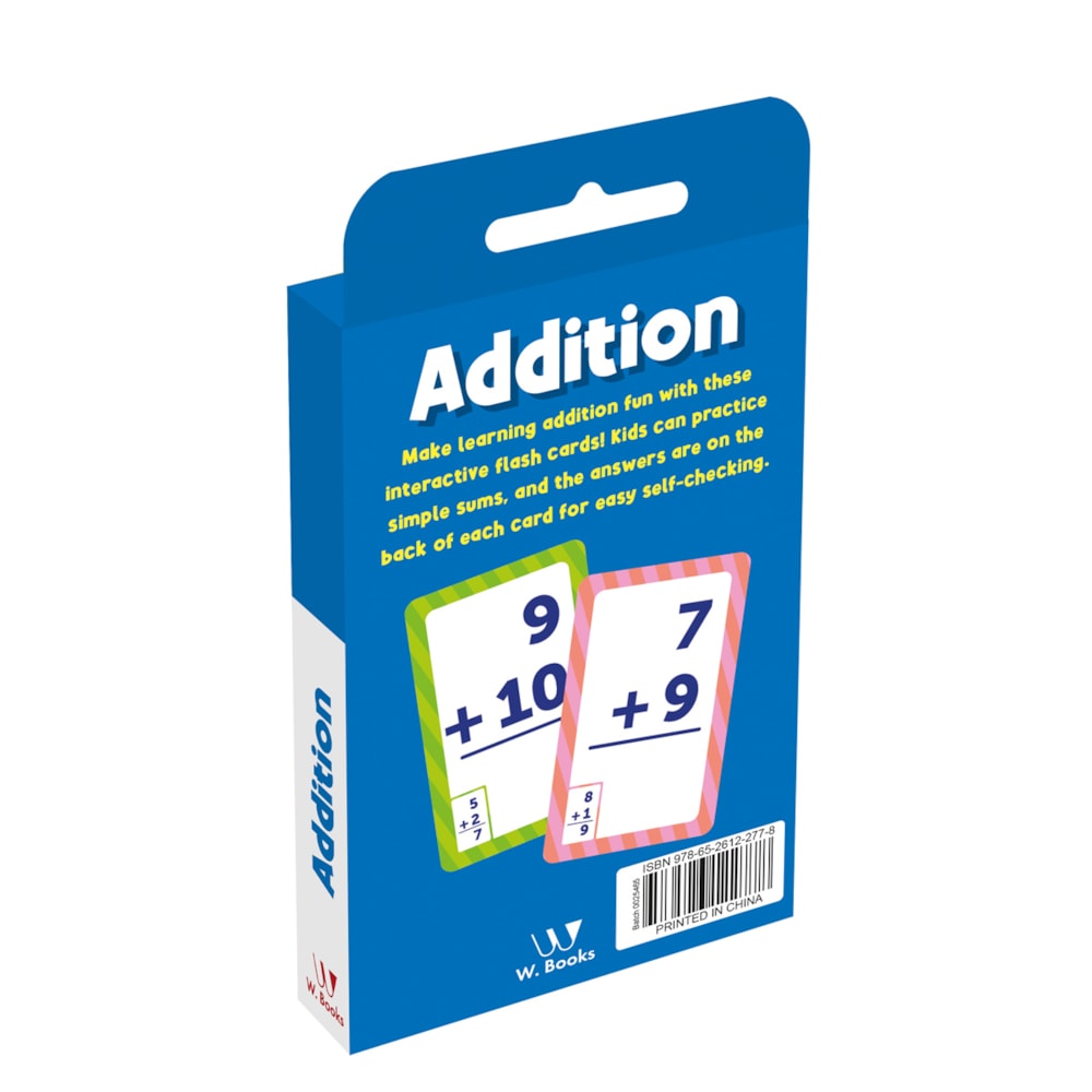 Flash Cards: Addition | W.books