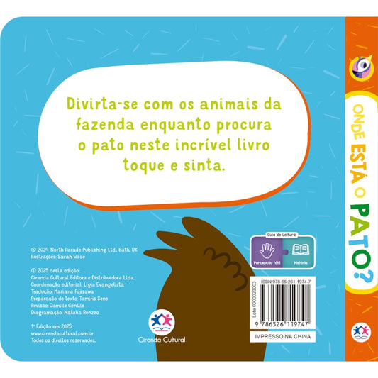 Onde Está o Pato? | Ciranda Cultural