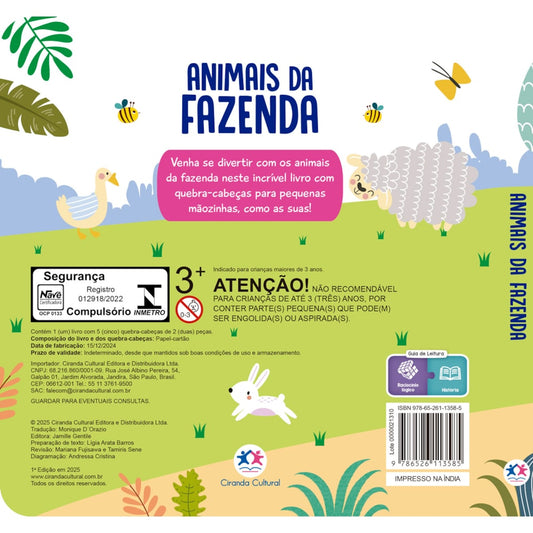 Animais da Fazenda | Ciranda Cultural