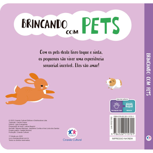 Brincando com Pets | Ciranda Cultural