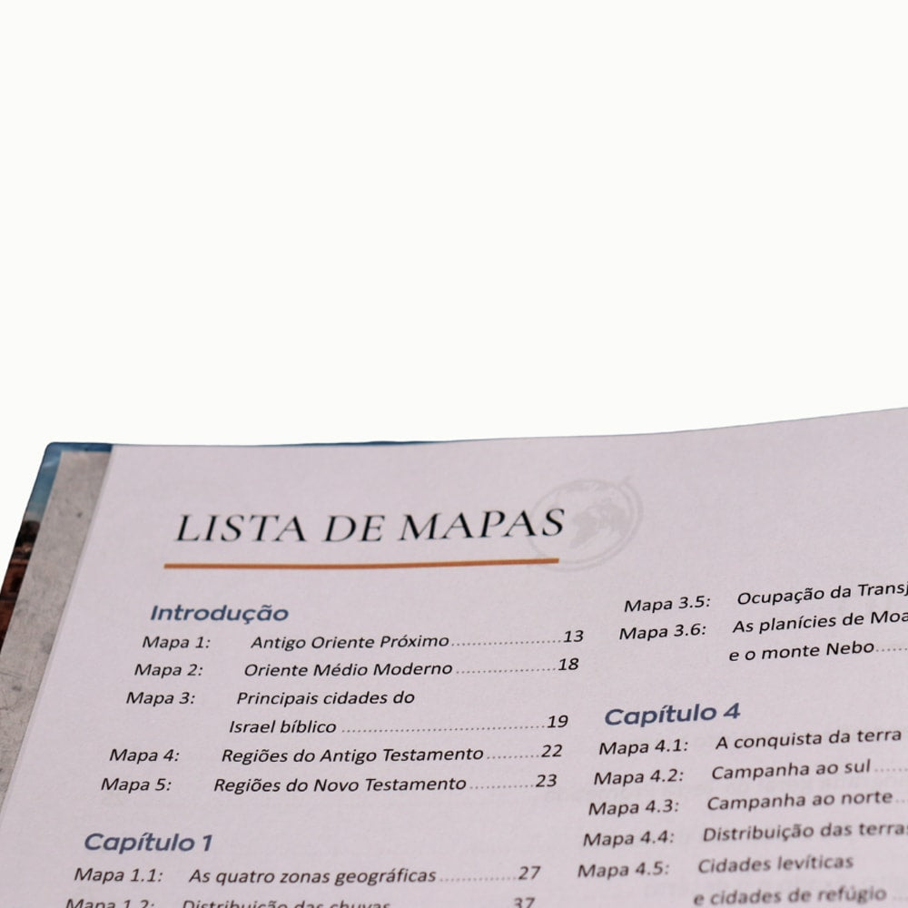 Atlas Bíblico Pão Diário | John A. Beck