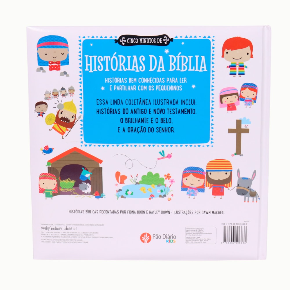 Cinco Minutos de Histórias da Bíblia | Recontadas por Fiona Boon e Hayley Down
