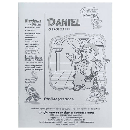 Daniel o Profeta Fiel | Histórias da Bíblia Com Princípios e Valores 6