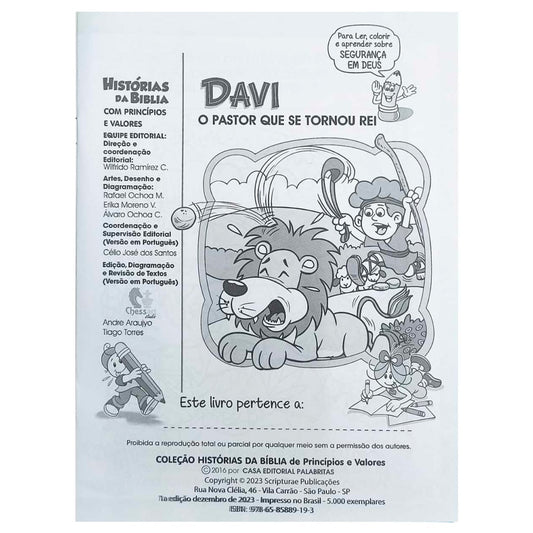 Davi o Pastor Que Se Tornou Rei | Histórias da Bíblia Com Princípios e Valores 5