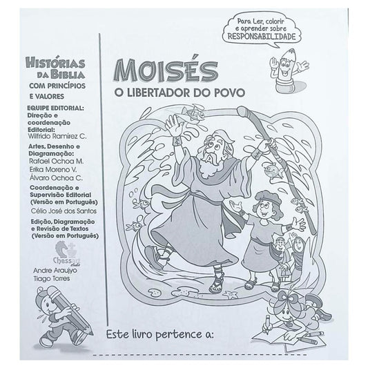 Moisés o Libertador de Um Povo | Histórias da Bíblia Com Princípios e Valores 3