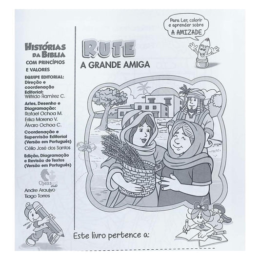 Rute a Grande Amiga | Histórias da Bíblia Com Princípios e Valores 4