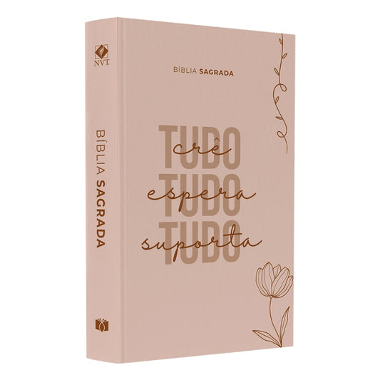 Bíblia Sagrada Slim Tudo Crê | NVT | Capa Dura