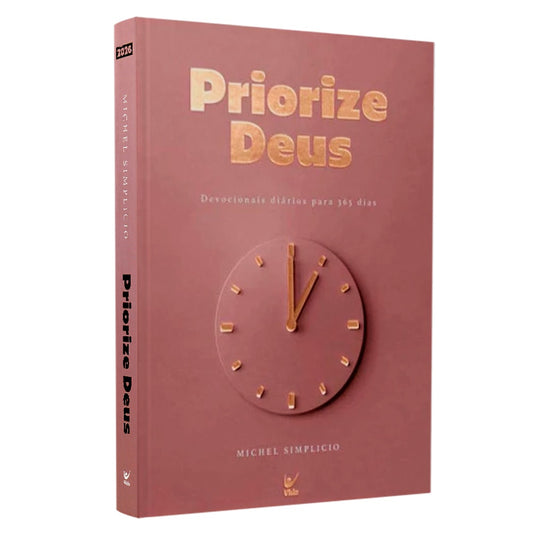 Devocional Priorize Deus 2026 | Mocha | Michel Simplício