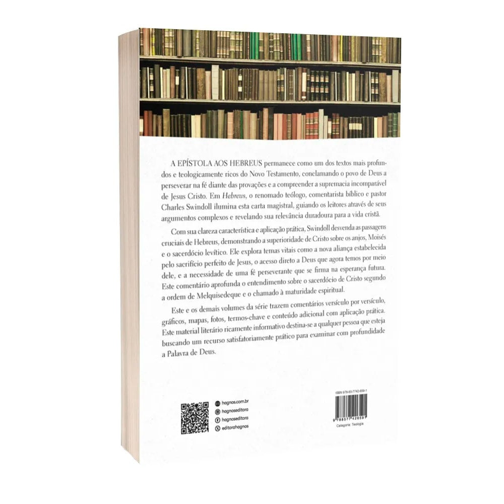 Comentário Bíblico Swindoll | Hebreus | Charles R. Swindoll
